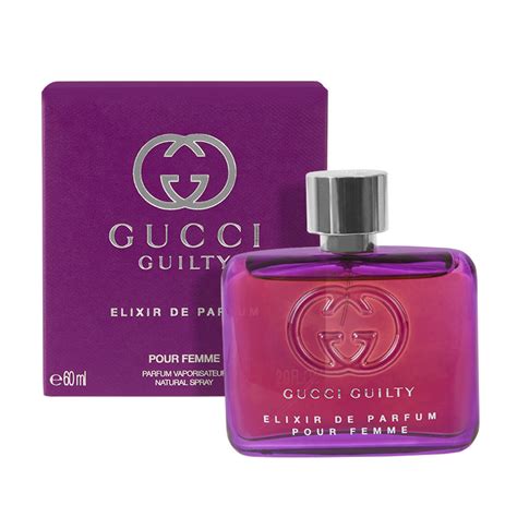 gucci guilty elixir de parfum pour femme 60ml|Gucci Guilty perfume original.